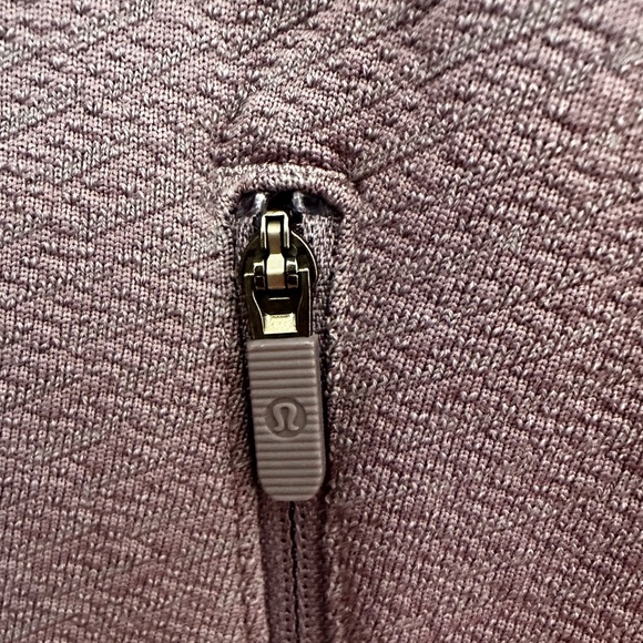 Lululemon End State Full Zip Jacket Dusky Lavendar Sz 10 - Picture 9 of 12